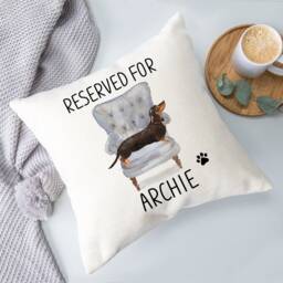 Dachshund Cushion - Dog Related Gift Reserved For Dog Cushion Gift - thumbnail 3