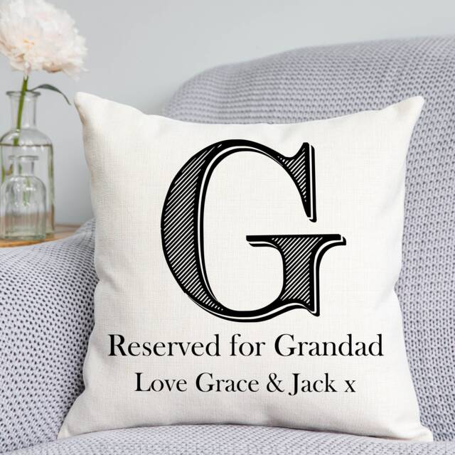 Reserved For Grandad Cushion - Grandpa Gift - image 1