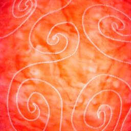 Change Is Upon Us in Red & White, 45 X 63, Throw Or Wall Hanging - thumbnail 4