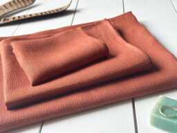 Waffle Linen Towel in Various Colors & Sizes/stonewashed Lightweight Natural Bath Towels/Linen Sauna Sheet - thumbnail 1