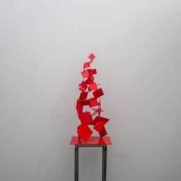 Metal Brutalist Abstract Art Sculpture Modern Retro Standing Decor Contemporary Mid Century Modernist 50S 60S By Petrykowski Artworks - thumbnail 2