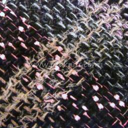 Hand Woven Wall Hanging, Blanket Or Tablecloth - Fair Trade Merry-Go-Round, Star, Pinwheel Pink, Blue, Purple, Black, White, Teal Ooak - thumbnail 2