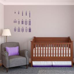 Number Chart - Wall Decal Custom Vinyl Art Stickers For Homes, Kitchen, Remodelers, & Interior Designers - thumbnail 3
