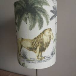 Longleat Fabric Acacia Tall Thin Lampshade With Or Without Stick Table Lamp 60cm - thumbnail 2