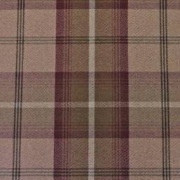 Handmade Brown Tartan Wingback Sofa Balmoral Plaid Fabric, 2 Seater Armchair, British Made - thumbnail 3