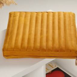 Classic Tufted Leather Bench Cushion. Custom Cushion For Indoor 1 - 4 - thumbnail 3
