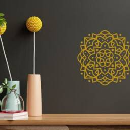 Sale Small Mandala Wall Decal Set, 6 Decals /Pack, Wall Sticker - thumbnail 2