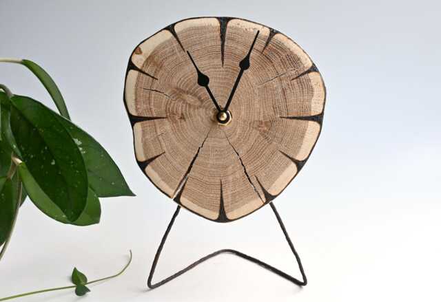 Wooden Desk Clock 8 - image 1