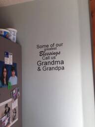 Some Of Our Greatest Blessings Call Us Grandma & Grandpa. Vinyl Wall Decal - thumbnail 1