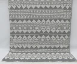 Aztec Blanket, 79x87, Black Blanket, Kilim Desing Blanket, Geometric Throw, Bed Cover, Turkish Blanket, Bedspread, Double Face Blanket, K3-Jakarb - thumbnail 1