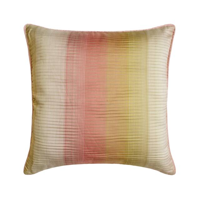 "Designer Pink Euro Size Pillow Cover 24""x24""/26""x26" - image 1