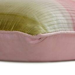 "Designer Pink Euro Size Pillow Cover 24""x24""/26""x26" - thumbnail 2