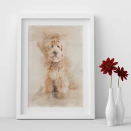 Custom Watercolor Portrait From Photo Personalized Family Art - thumbnail 3