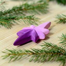Handmade Star Christmas Tree Decorations - Waldorf Inspired - thumbnail 2