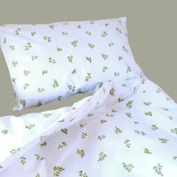 Green Leaves - Baby Bedding , Cot Bed Toddler Tropical Bedroom - thumbnail 2