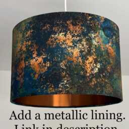 Abstract Lamp Shade Floral Lamp Home Decor Flowers Lampshade Table - thumbnail 4