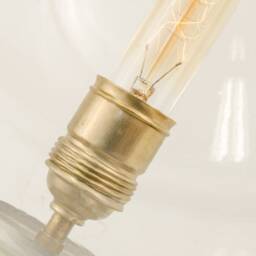 Design Lamp From Old Globe-Glass-Dimmable Upcycling Globe-Modern Light Object-Globe - thumbnail 3