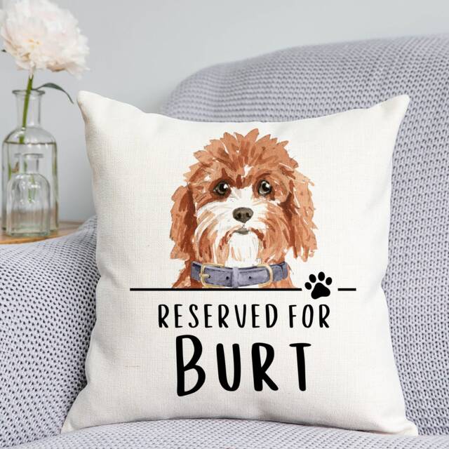 Cavapoo Cushion - Dog Related Gift Reserved For Dog Cushion Gift - image 1