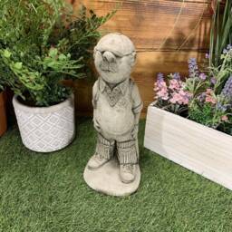 stone Garden Cricket Batsman Batter Gift Cricketer Concrete Ornament - thumbnail 3