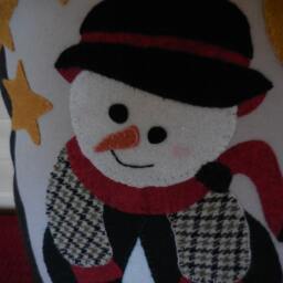 Finn The Snowman & Friend Pillow - thumbnail 2