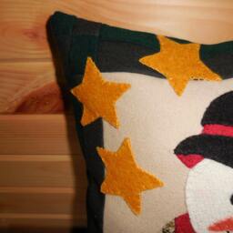Finn The Snowman & Friend Pillow - thumbnail 4