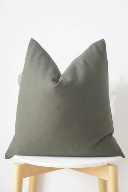 Green Tribal Hemp Hand Woven Natural Dye Color Hmong Lumbar Pillow Cover - image 1