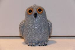 Gray Owl Figurine/Ornament