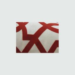 Iman - Sultana Lattice Red Imperial Trellis Decorative Pillow Cushion Cover Accent Velvet Flocked - thumbnail 3