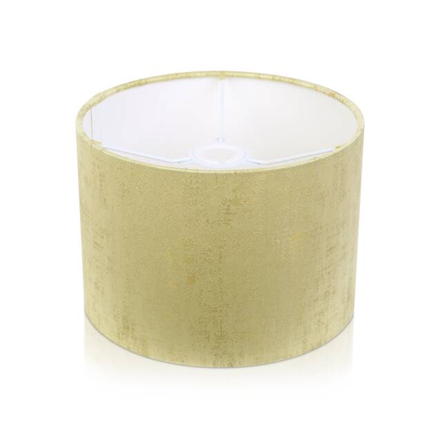 Handmade Granite Limeade Drum Lampshade, Colorful Home Decor - image 1