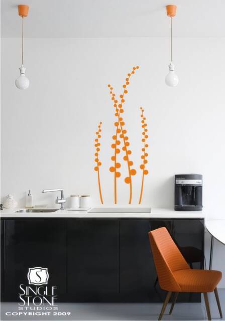 Floral Wall Decal Modern Meadow Custom Home Decor - image 1