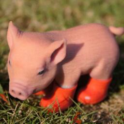 Piglet in Red Boots - thumbnail 3