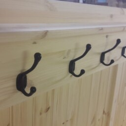 5Ft Wide Coat Rack, Boot Room, Hallway Bench, Monks Bench, Shoe Storage, Any Size Made Delivery Cost Shown On The 2nd Photo - thumbnail 3