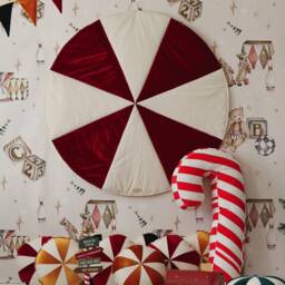 "Christmas Mat ""Red Candy" - thumbnail 3