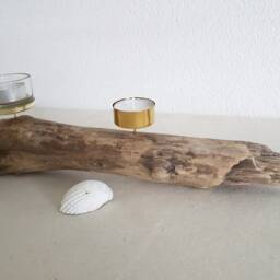 Driftwood Advent Tealight Holder 4-Flame - thumbnail 4