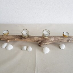 Driftwood Advent Tealight Holder 4-Flame - thumbnail 2