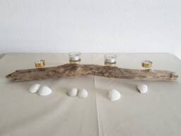 Driftwood Advent Tealight Holder 4-Flame - thumbnail 1