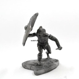 54mm Roman Gladiator With Shield - thumbnail 2
