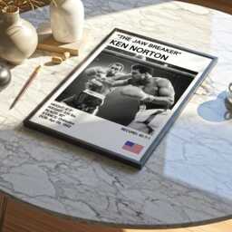 Ken Norton Boxing Poster Man Cave Art Print - thumbnail 2