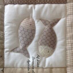 Krabbeldecke With Name, Baby Blanket, Crawler Blanket Name Moritz Patchwork Personalized - thumbnail 4