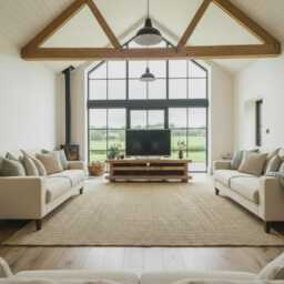 Handmade Rustic Pine Wood Tv Stand, Extra Large Media Console With Open Shelves - thumbnail 3