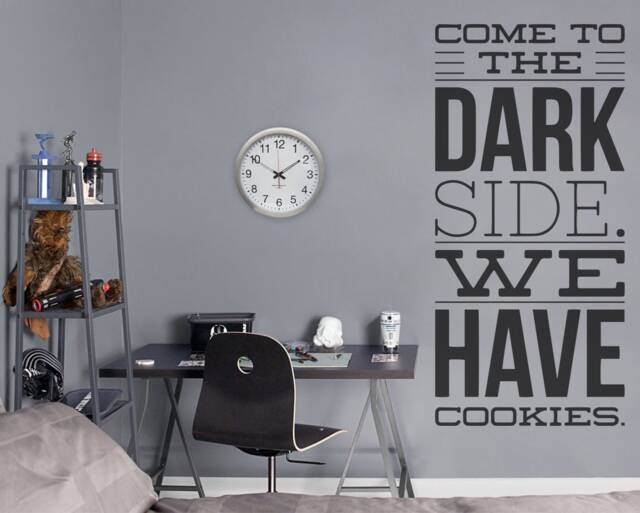 Dark Side Cookies Wall Decal Office & Home Decor - image 1
