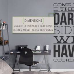 Dark Side Cookies Wall Decal Office & Home Decor - thumbnail 2