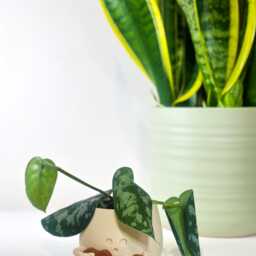 Happy Face Guitar Planter Guitarist Gift, Music Lover Band Gift - Fun Modern Home Decor - thumbnail 2
