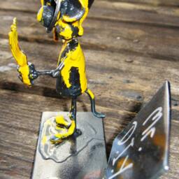 Diy Handyman Disaster Mouse Sculpture, Made From Recyled Steel - thumbnail 4
