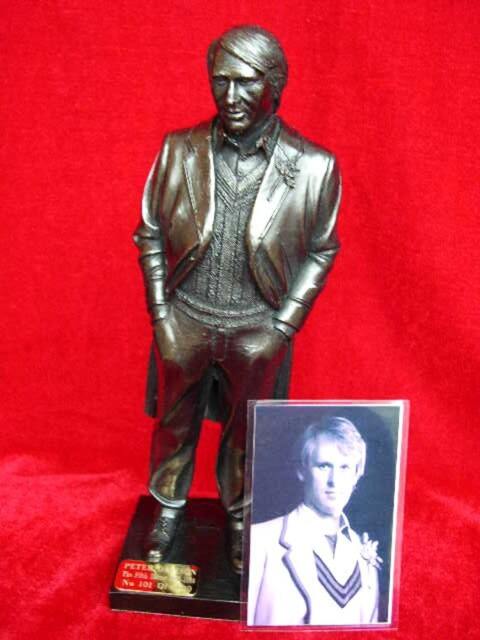 Dr Who Peter Davison Figurine, Legends Forever Limited Edition - image 1