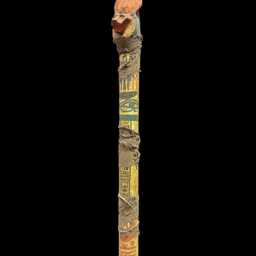 Sceptre Staff, Head Of Sekhmet Waz Sceptre. Ancient Egyptian Waz-Scpetre - thumbnail 4