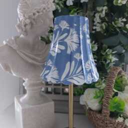 Cordless Touch Lamp. Beautiful Decoupaged Gisela Graham Inspired Usb Rechargeable Lamp.other Designs Available.cordless - thumbnail 4