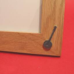 "Banjo Design Real Oak Picture Frame 4"" X 6" - thumbnail 2