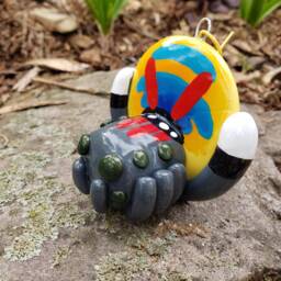 Peacock Spider Christmas Ornament - thumbnail 3