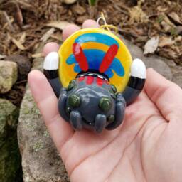 Peacock Spider Christmas Ornament - thumbnail 4
